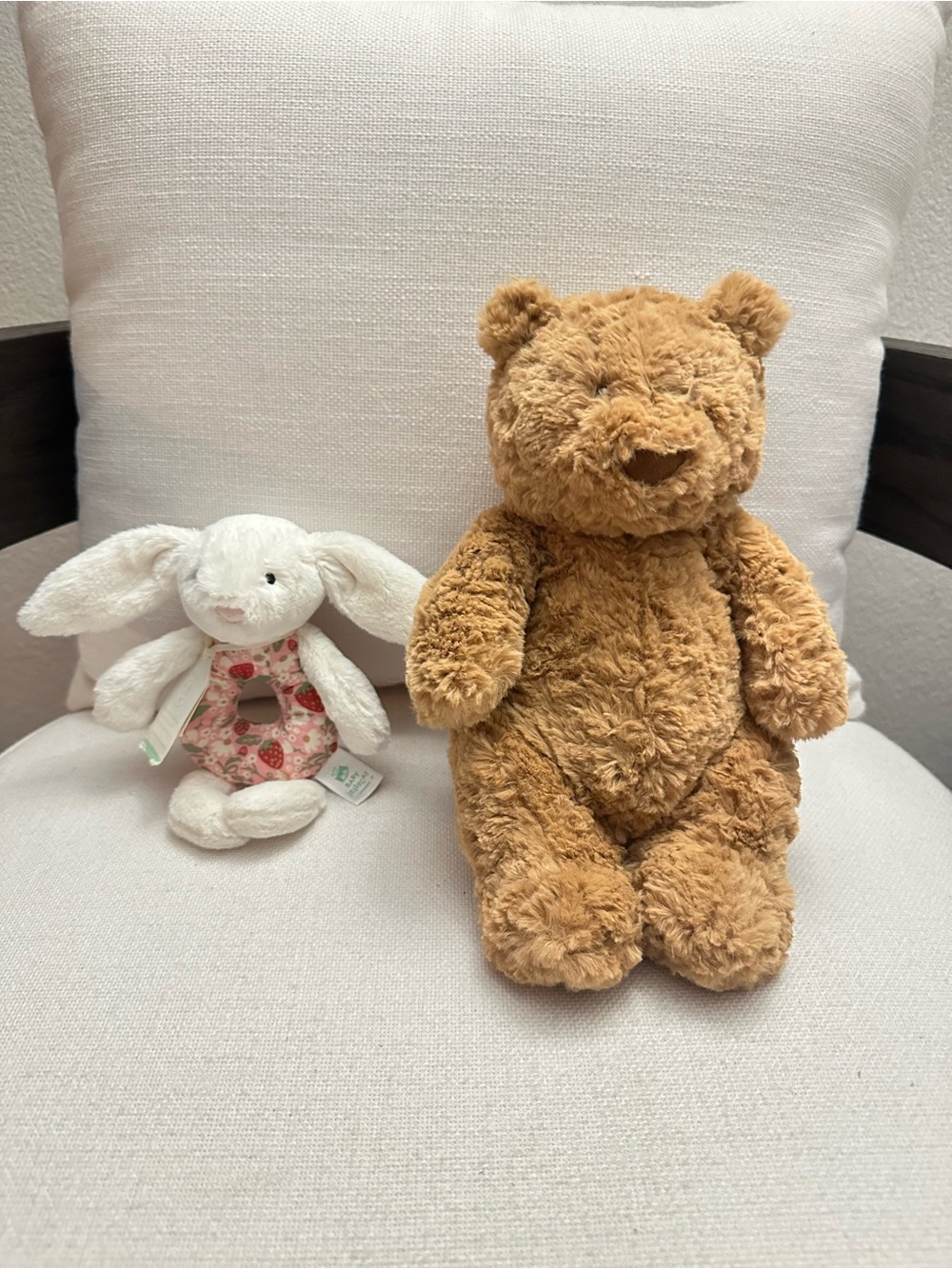 Jellycat Brown Plush Teddy Bear Soft Cuddly Stuffed Animal
